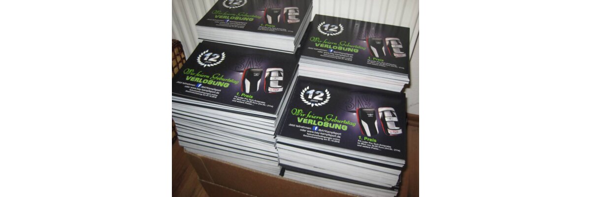 100 000 Flyer im Umlauf - 