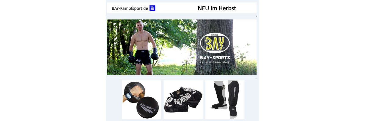Newsletter - Neues im Herbst