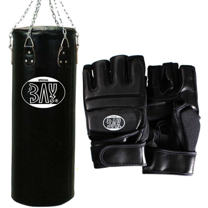 Fit SET Sandsack + Sandsackhandschuhe M