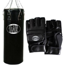Fit SET Sandsack + Sandsackhandschuhe M