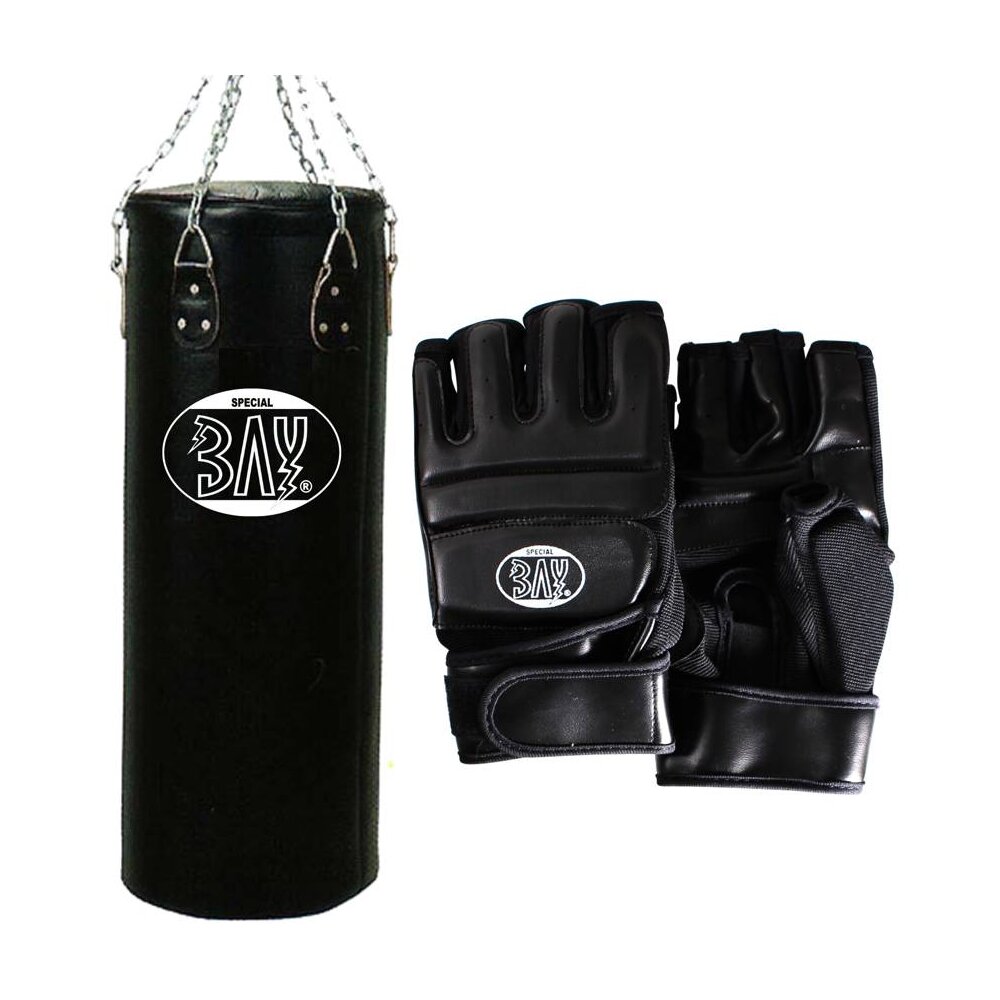 Fit SET Sandsack + Sandsackhandschuhe M