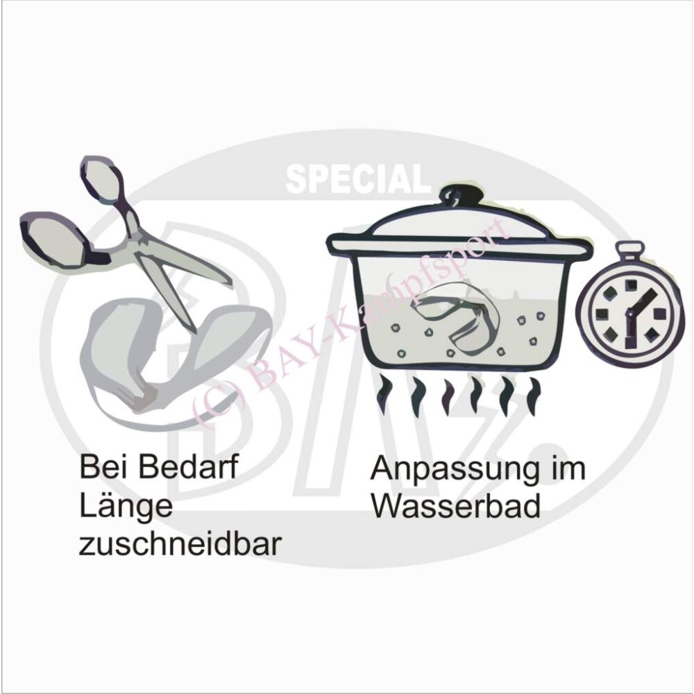 3x SET Zahnschutz KLICK (SR) blau