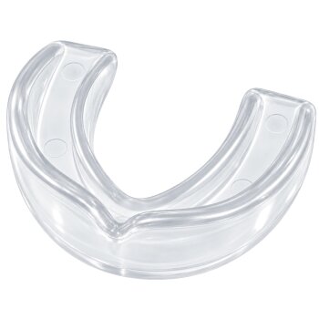 3x SET Zahnschutz mit KLICK Dose Kinder bis ca. 12 Jahre (JR) transparent