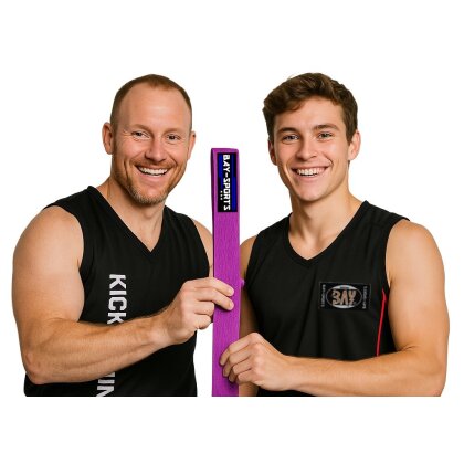 BAY Budogürtel Pink-Flieder - Spaßgürtel Für Kampfsport & Partys