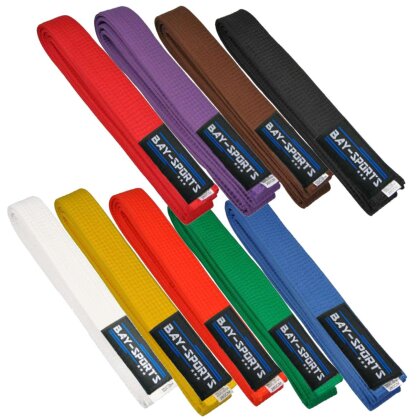 Budogürtel Kinder weiß 280