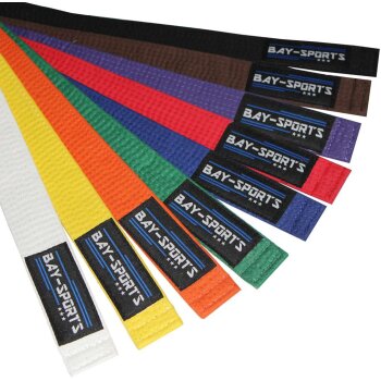 Budogürtel Kinder weiß 280