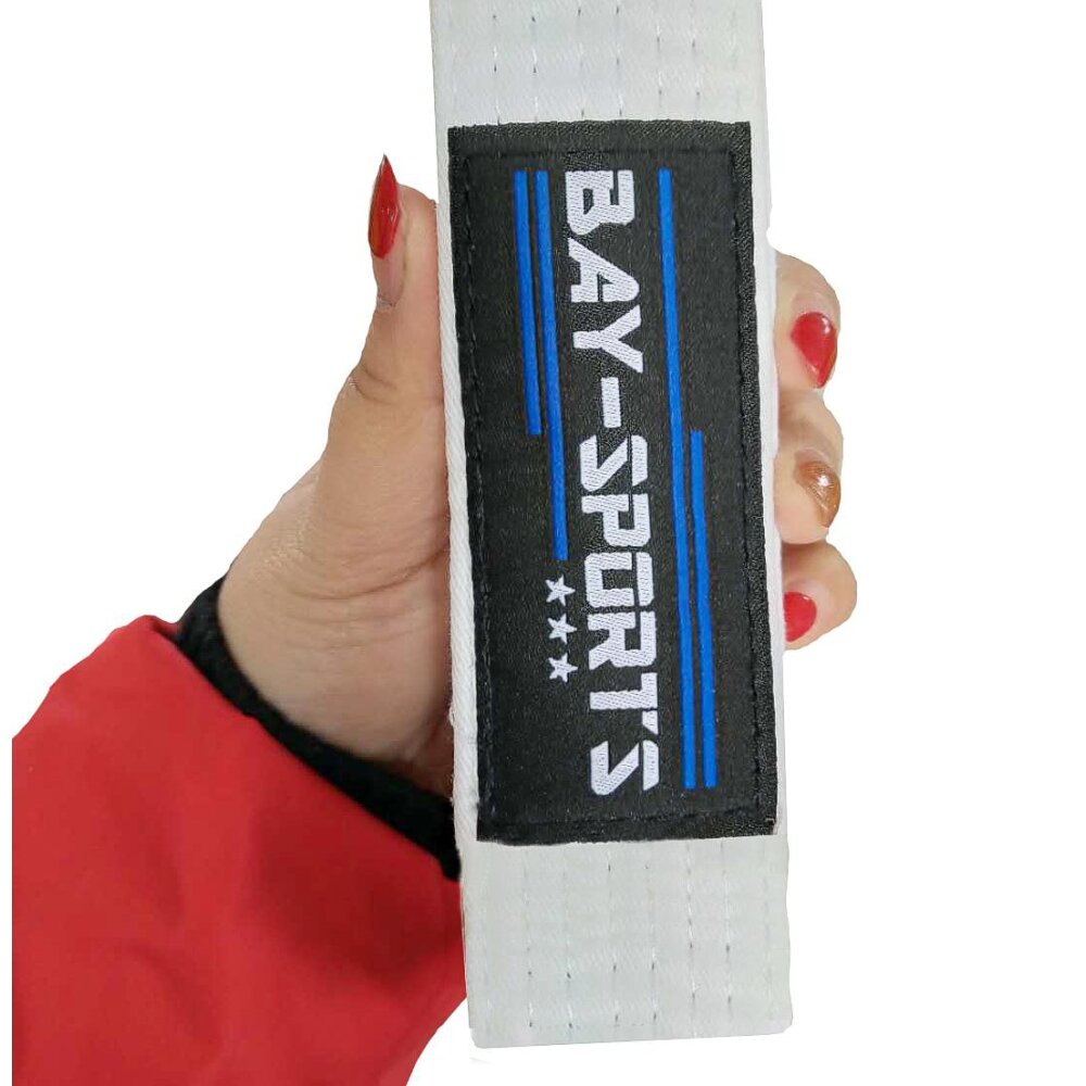 Budogürtel Kinder weiß 280