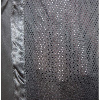 Kickboxhose Netz Gewebe schwarz/schwarz uni 120 (4XS)