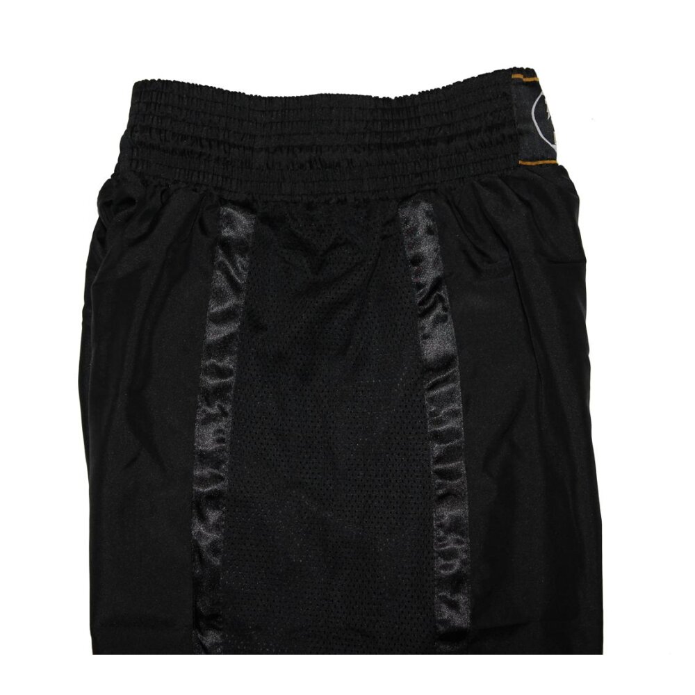 Kickboxhose Netz Gewebe schwarz/schwarz uni 160 (S)