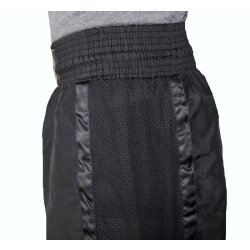 Kickboxhose Netz Gewebe schwarz/schwarz 190 (XL)
