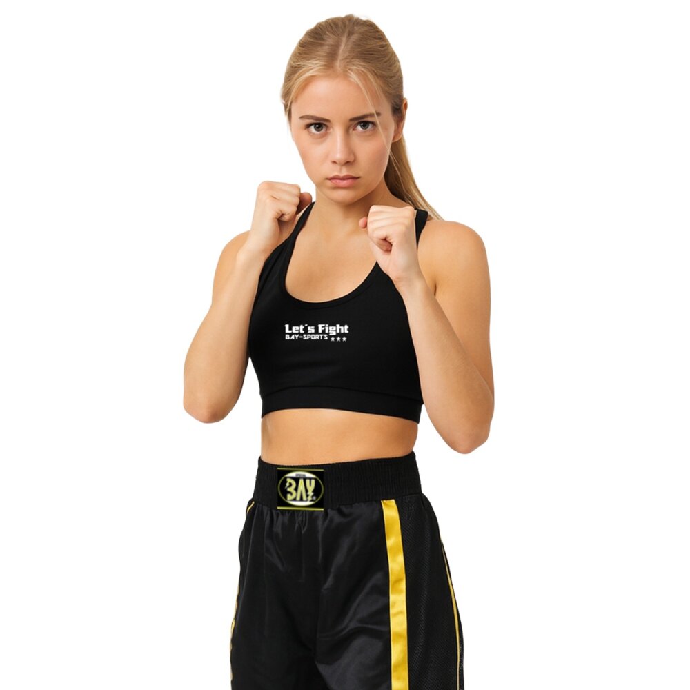 Kickboxhose Netz Gewebe schwarz/gold uni 150 (XS)
