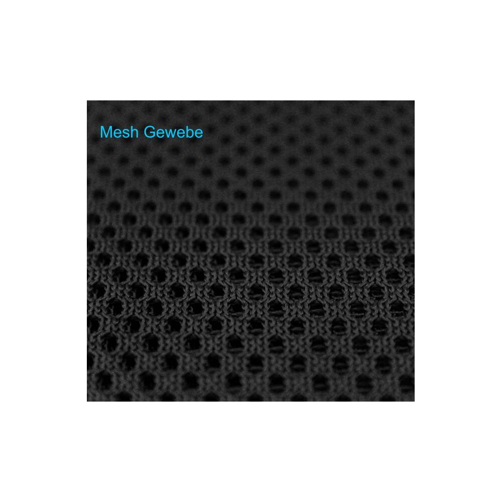 Kickboxhose Netz Gewebe schwarz/blau uni 110 (5XS)