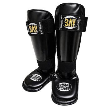 Spann- Schienbeinschutz Two Part schwarz  XS - XL