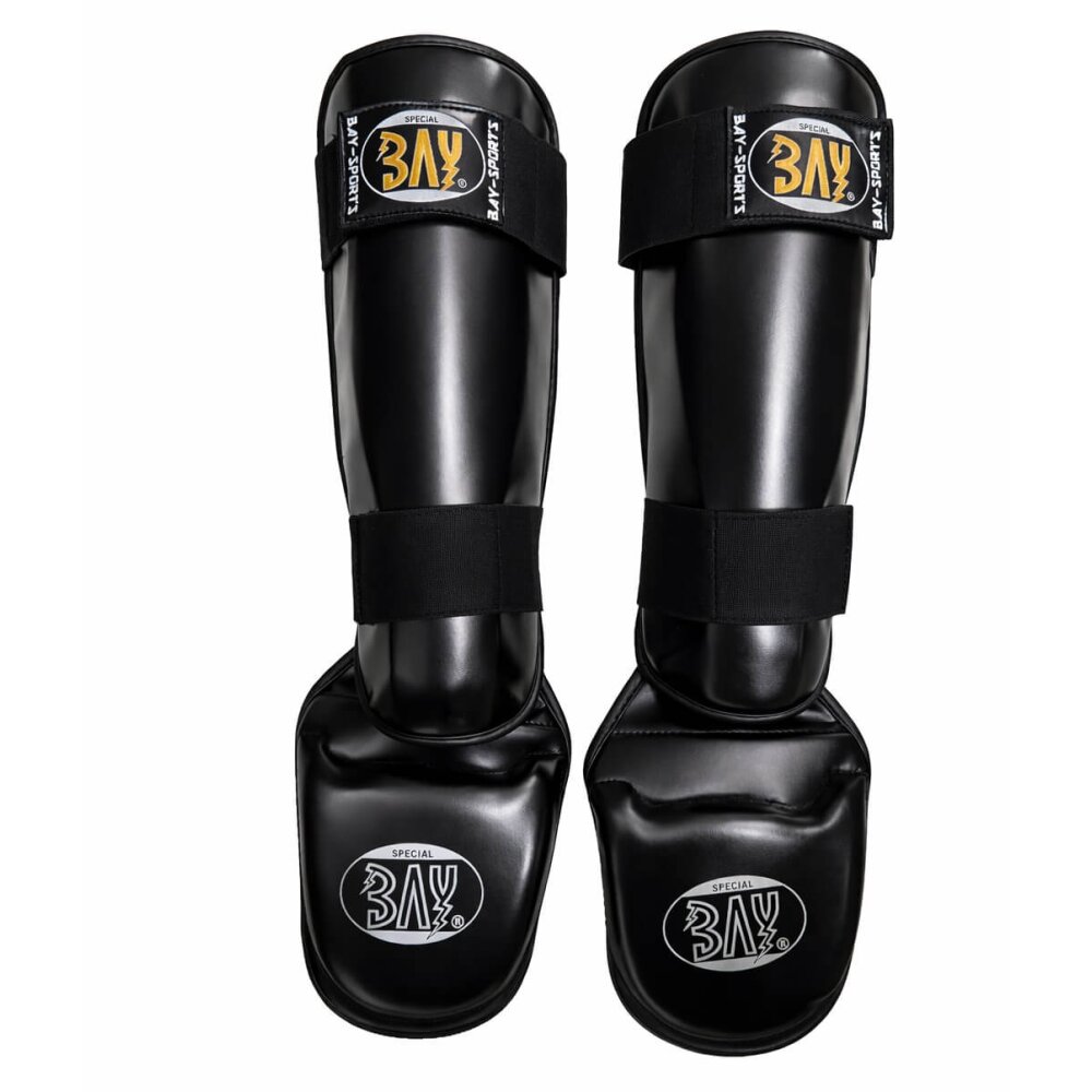 Spann- Schienbeinschutz Two Part schwarz  XS - XL