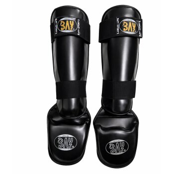 Spann- Schienbeinschutz Two Part schwarz XS