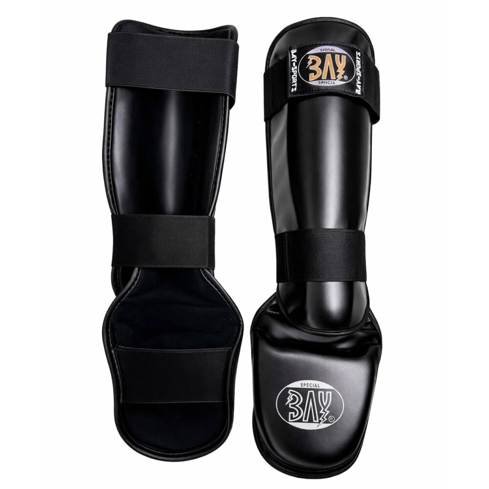 Spann- Schienbeinschutz Two Part schwarz XS