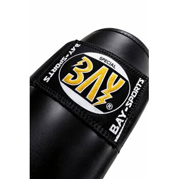 Spann- Schienbeinschutz Two Part schwarz L