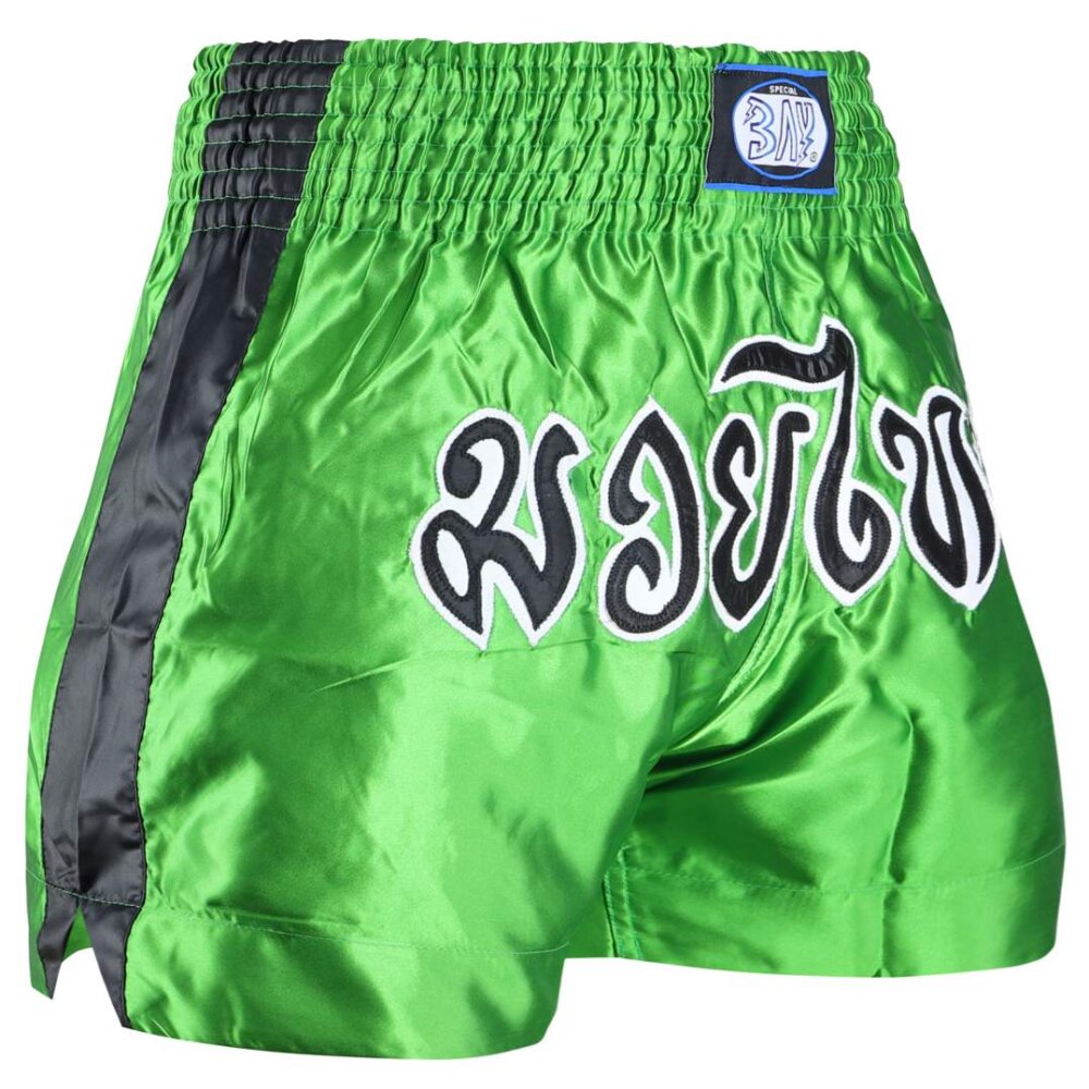 SET Angebot Remy Thaiboxhose + Boxbandagen grün L