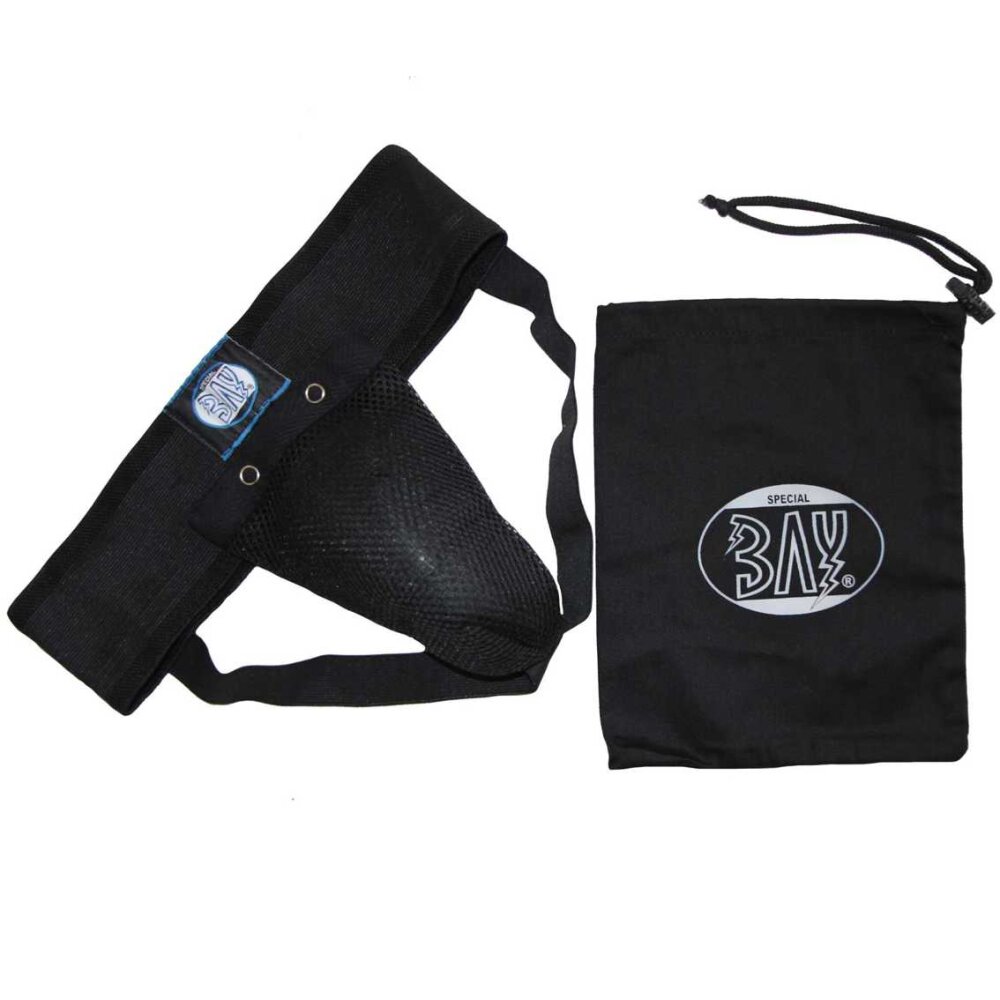 Tiefschutz SET Keep Mesh mit Transport-Tasche S schwarz