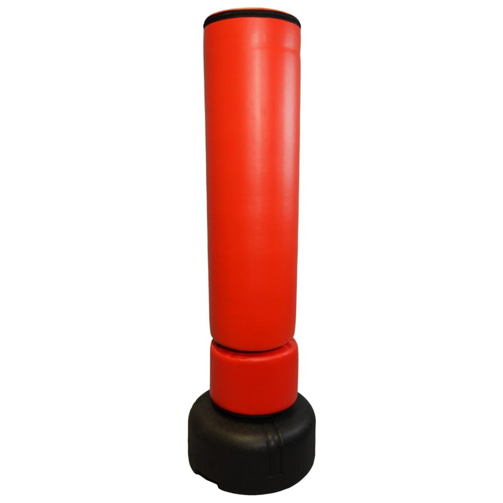Standboxsack Kinder 150 cm rot / schwarz