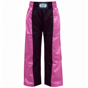 Half Pink Kickboxhose rosa schwarz Kinder Damen 160 (S)