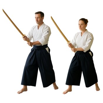 Bokken Katana weiße Eiche 100 cm Holzschwert Weißeiche