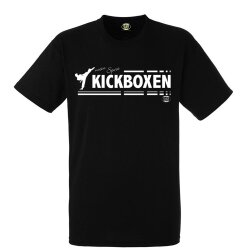 T-Shirt Kinder mein Sport Kickboxen schwarz 164