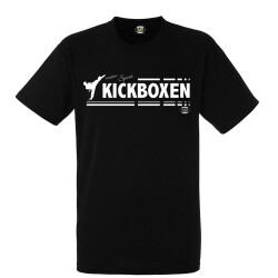 T-Shirt mein Sport Kickboxen Baumwolle schwarz 104