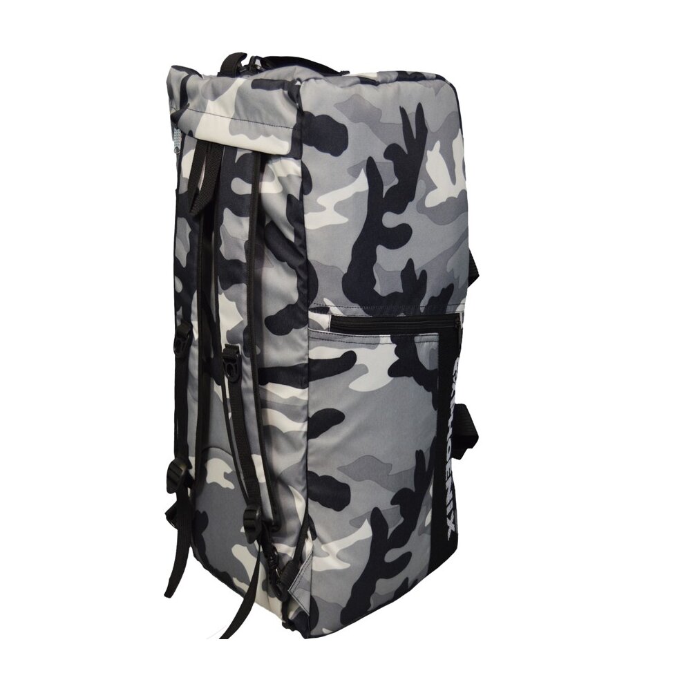 Rucksacktasche Camouflage Tasche schwarz/grau 55 und 75 cm