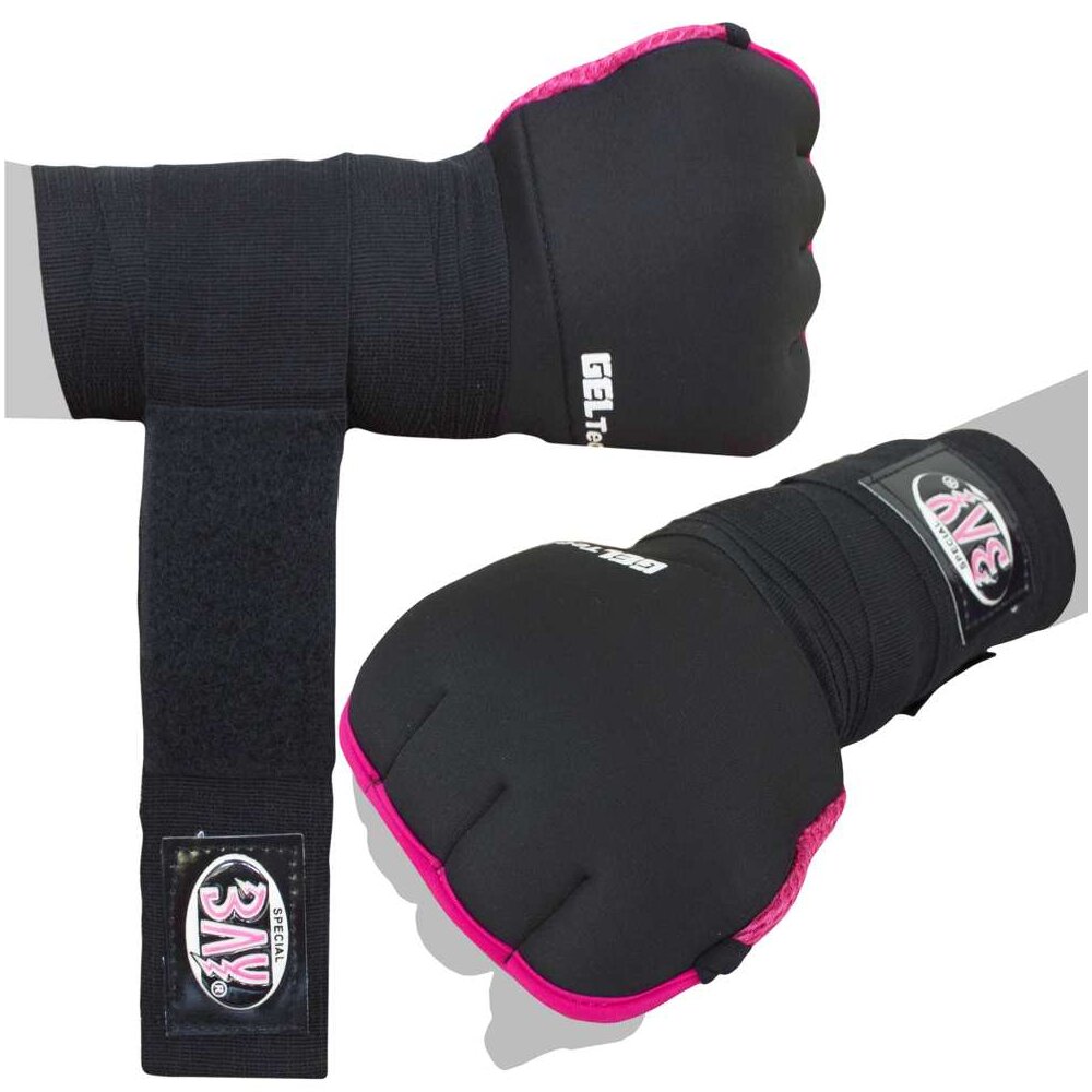 Wave Gel pink/schwarz gepolsterte Neopren XS