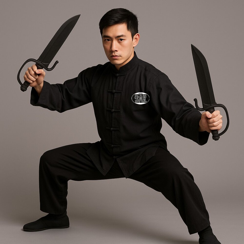 Wing Tsun Trainingsmesser Schmetterlingsmesser