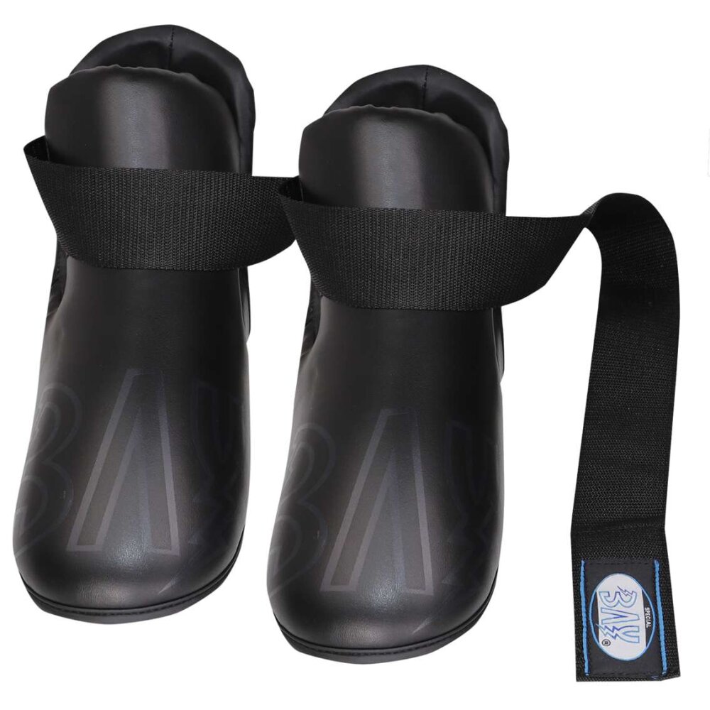 ANGEBOT des Monats - BlackKick Fußschutz verdeckte Zehen MESH Zehentasche schwarz M