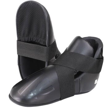 ANGEBOT des Monats - BlackKick Fußschutz verdeckte Zehen MESH Zehentasche schwarz L