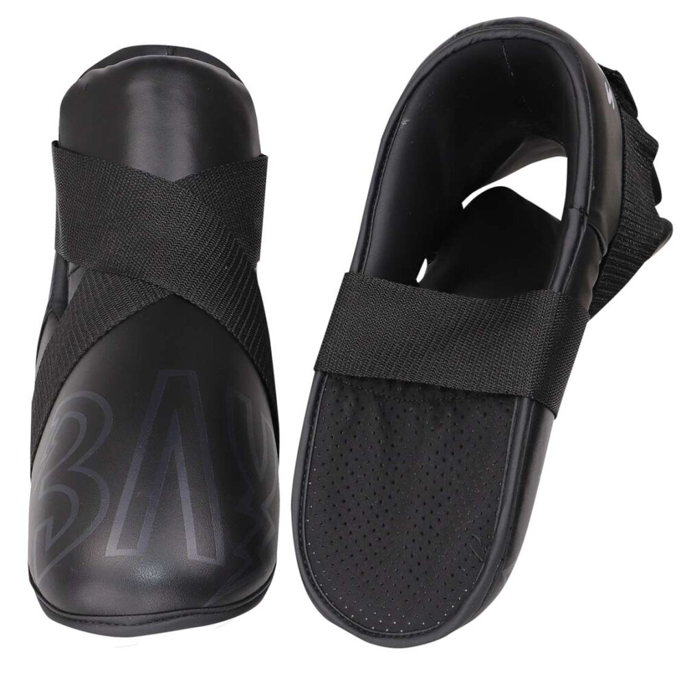 ANGEBOT des Monats - BlackKick Fußschutz verdeckte Zehen MESH Zehentasche schwarz L