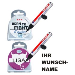 3er Set Zahnschutz mit Dose Monster mit NAME Beschriftung transparent