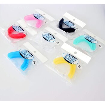 3er Set Zahnschutz mit Dose Monster mit NAME Beschriftung pink