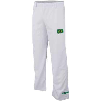 Capoeira Hose weiß uni 6XS - XXL Kinder Erwachsene 100 (6XS)