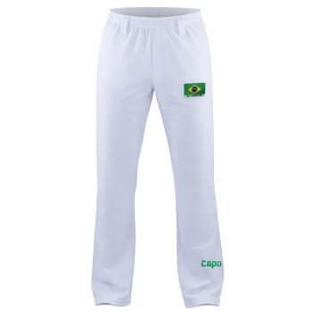 Capoeira Hose weiß uni (6XS)