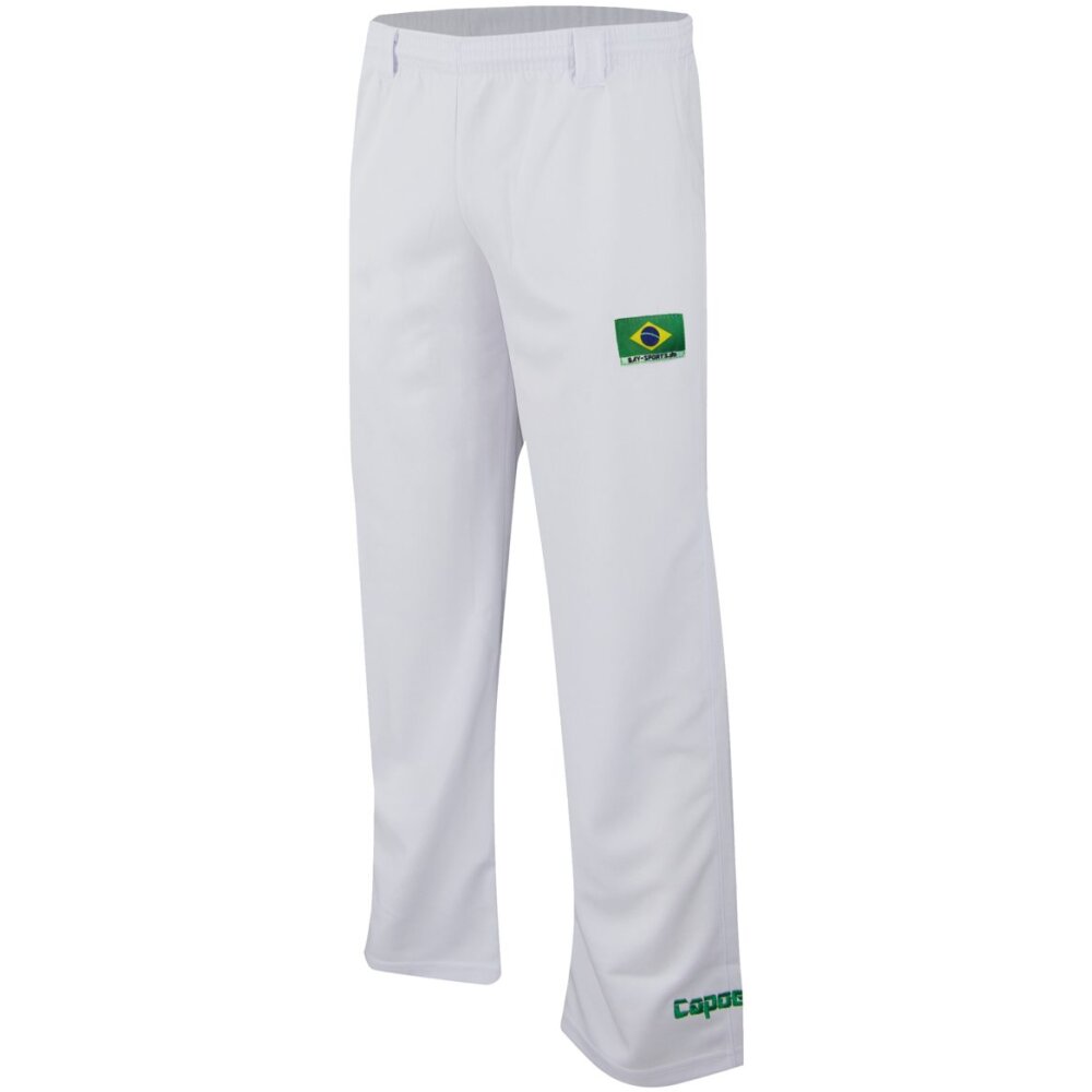 Capoeira Hose weiß uni 6XS - XXL Kinder Erwachsene 100 (6XS)