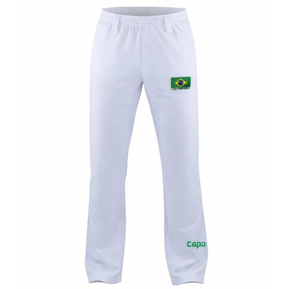 Capoeira Hose weiß uni (XXS)