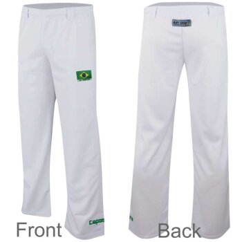Capoeira Hose weiß uni 150 (XS)