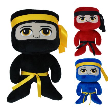 Ninja 22 cm Teddy Pl&uuml;sch Karate Maskottchen Kampfsport Geschenk