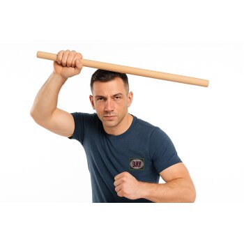 Escrima Rattan Bambus geschält 65 cm Schlagstock Langstock