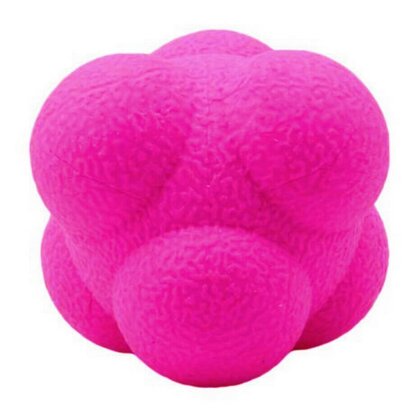 Reflex Reaktionsball PINK ROSA Ball Reflextraining 5,5 cm