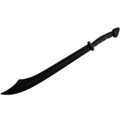 Kung Fu Wing Tsun S&auml;bel DAO TPR Kunststoff schwarz ca 85cm Chinesisches Schwert Thi Chi