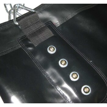 20 Jahre Jubel Angebot - Sandsack 180 x 35 cm schwarz Kunstleder ungefüllt