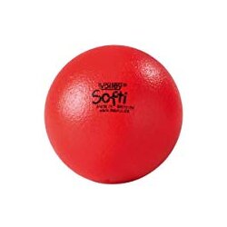 Softball, Schaumstoffball Softi, geringe Sprungkraft, Reaktion, Geschicklichkeit 16 cm