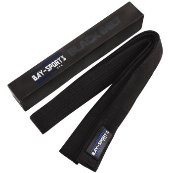 Budogürtel SCHWARZ Master Belt 100% Baumwolle im...