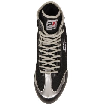 Boxstiefel Challenger schwarz/silber 44