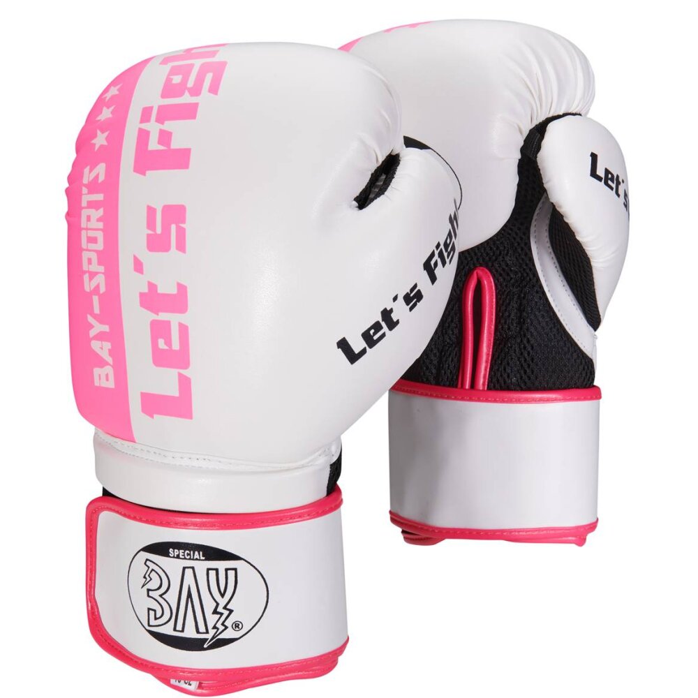 Lets Fight Boxhandschuhe Fresh Mesh weiß/pink